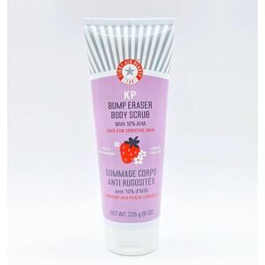 First Aid Beauty KP Bump Eraser Strawberry Body Scrub 8 oz